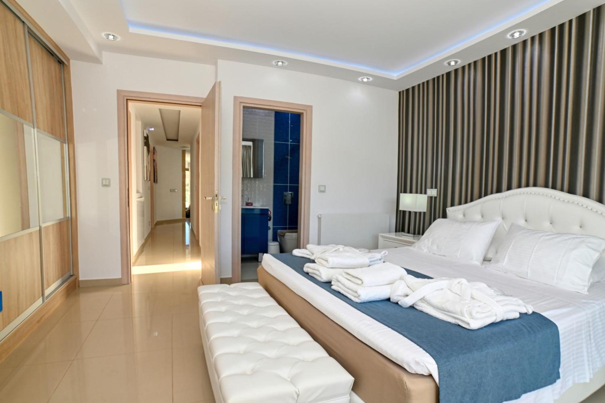 Larimar Luxury Sea View Villa กิสเซมอส ภายนอก รูปภาพ